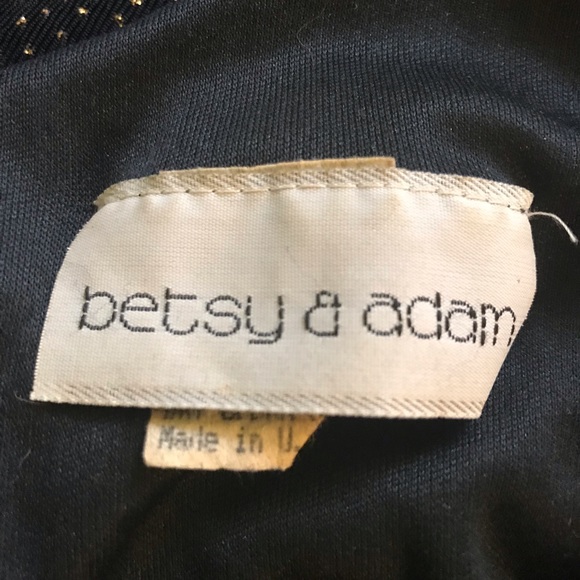 SOLD 😥 Vintage Pinup Cocktail Black Sparkle Dress - Picture 8 of 8